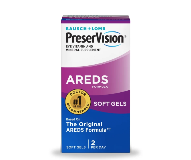  PreserVision AREDS Soft Gels Package