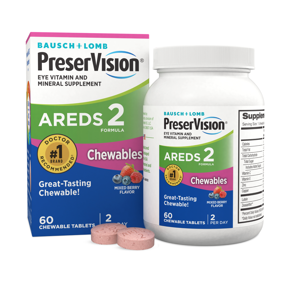 PreserVision AREDS 2 Chewables Package