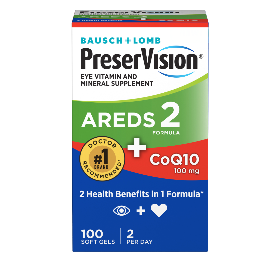 PreserVision AREDS 2 CoQ10 Package