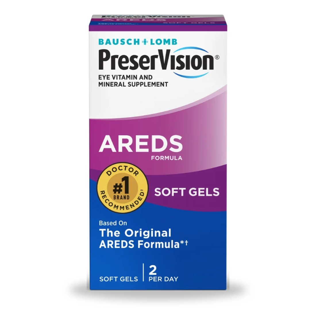 PreserVision AREDS Soft Gels Package