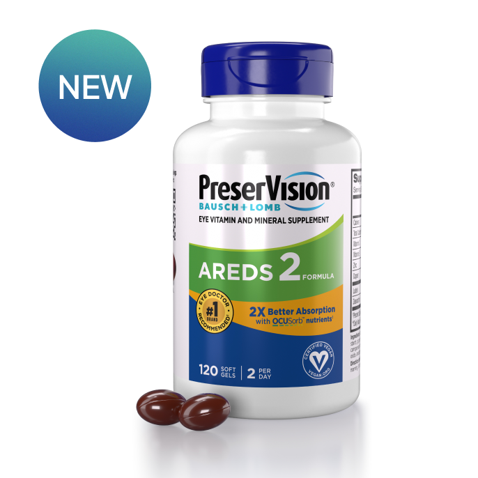 AREDS 2 Formula Vegan 
Soft Gels