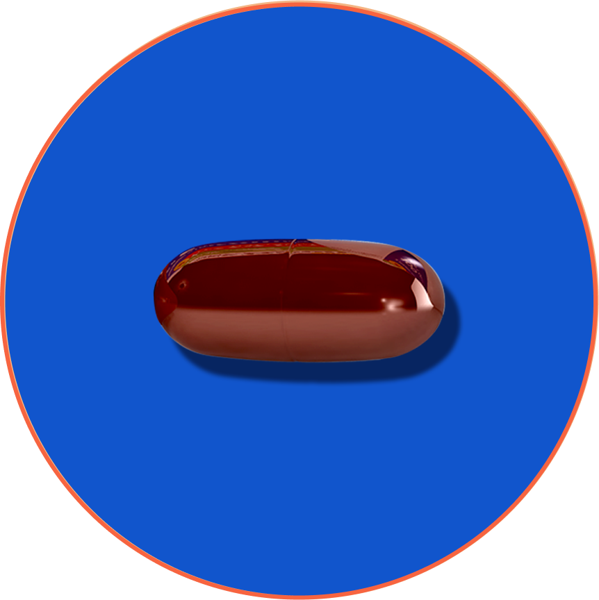 One capsule of the PreserVision AREDS 2 CoQ10
